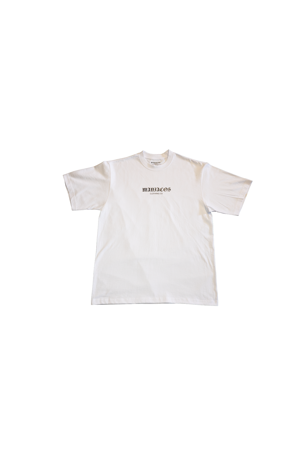 Shoulder Arc Tee - White