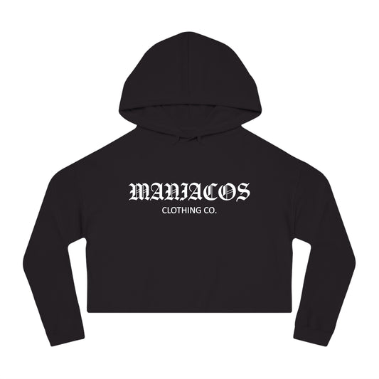 CROP HOODIE - BLACK