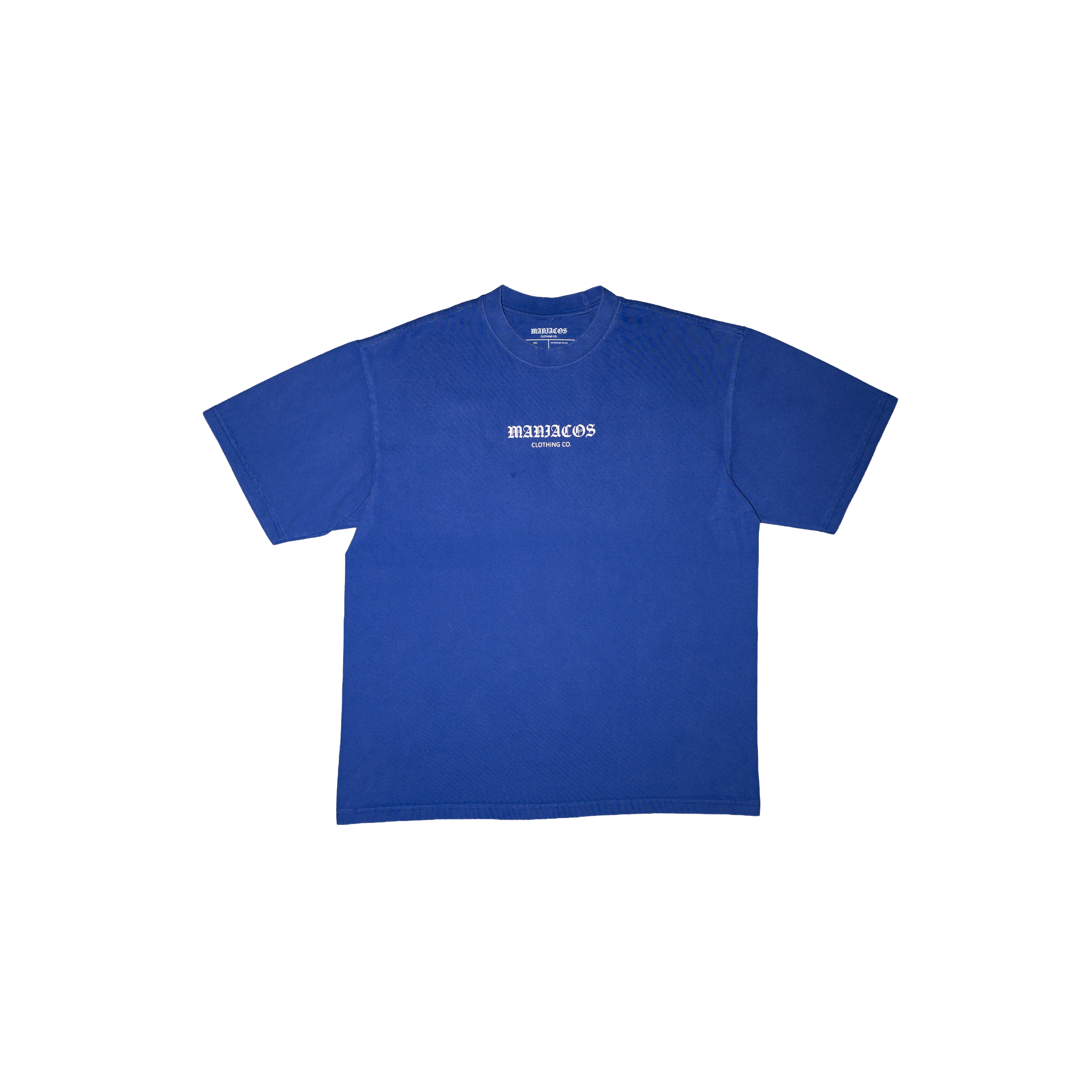 Shoulder Arc Tee - Blue